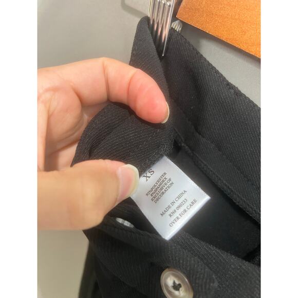 Playboy Pacsun Black Dress Pants Sz XS Work Casual Y2K Comfort Office - Picture 10 of 16